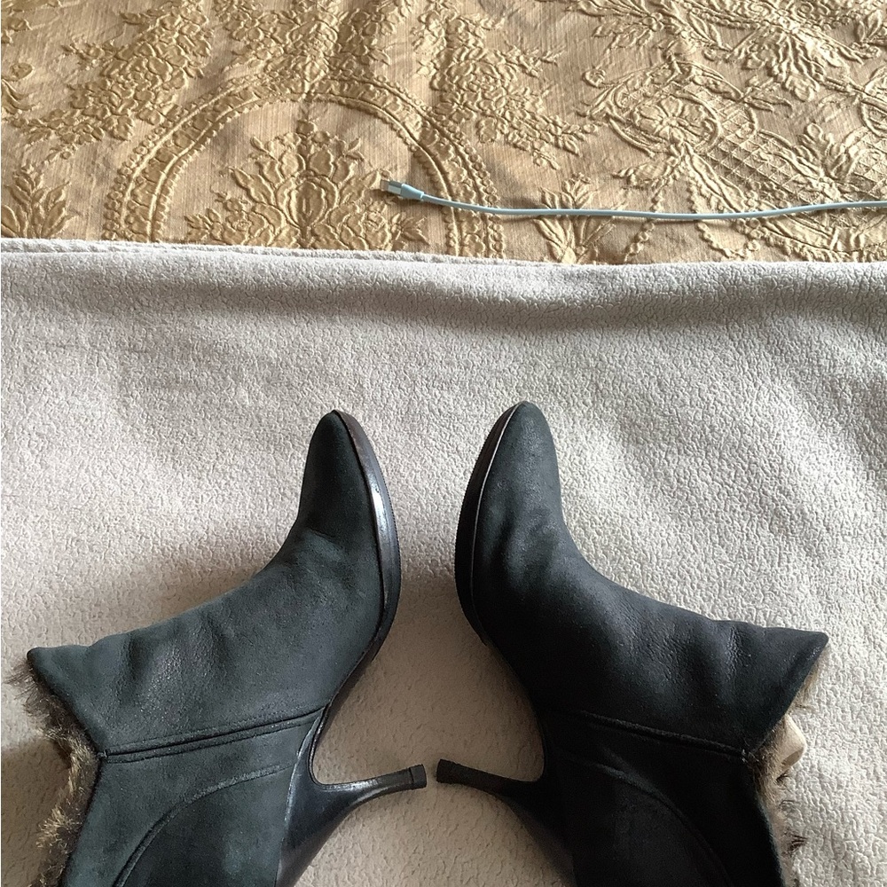 Celine Fur Lined Ladies Bootie - Picture 4 of 16
